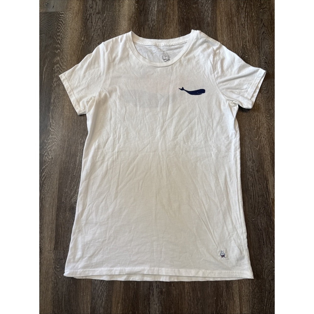 Birdwell Beach Britches White Surfer  Made USA T Shirt XL (Fits Medium)